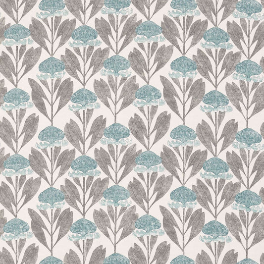 HARLEQUIN OUTLET Protea Fabric Contemporary Floral Seaglass,Willow   - HGAT120431
