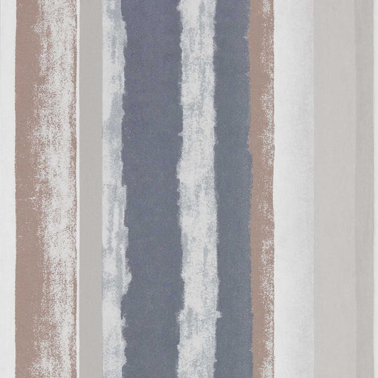 HARLEQUIN OUTLET Rene Wallpaper Stripes Copper,Kohl   - HGEO111674