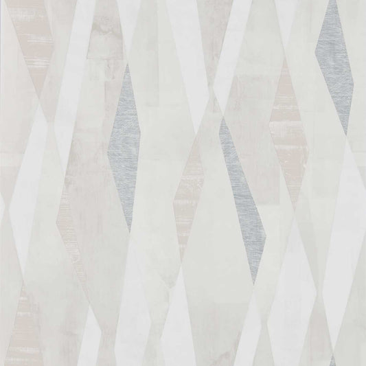 HARLEQUIN Vertices Wallpaper Abstract , Graphic Blush,Clay  Gravure - Wide Width Printed Wallpaper - HGEO111701