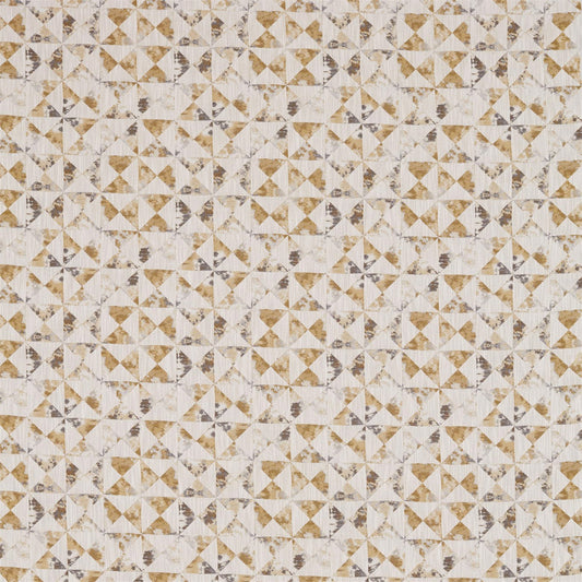 HARLEQUIN Grafik Fabric Geometric Ochre   - HGEU132556