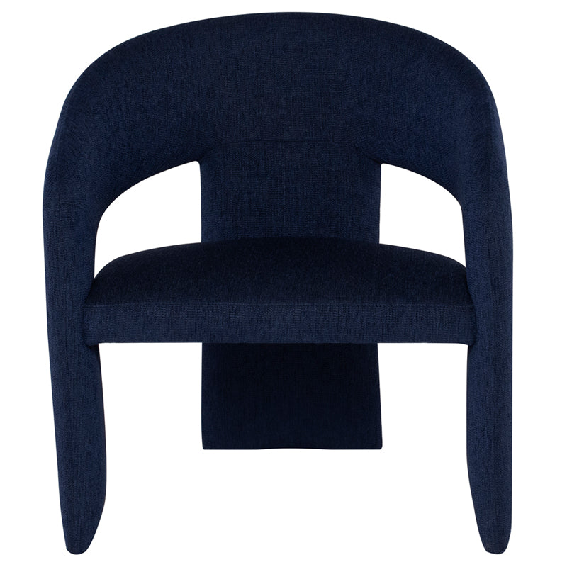 Barel Back Occasional Chair-True Blue