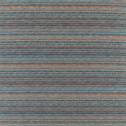 HARLEQUIN Nuka Fabric Stripes Mandarin,Teal,Aqua   - HHAM132905