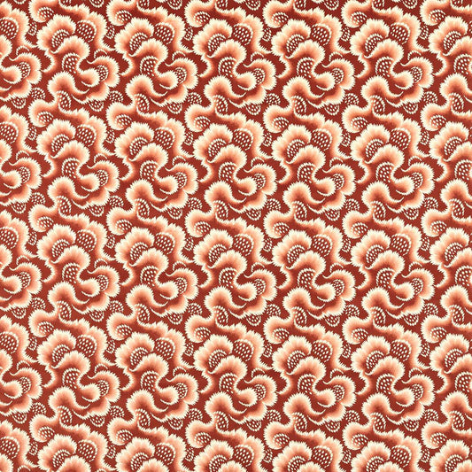 HARLEQUIN Ludaix Velvet Fabric Abstract , Graphic Rosewood   - HHHD121256