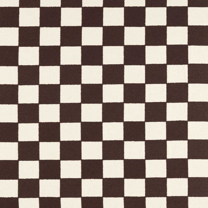 HARLEQUIN Blenets Check Fabric Geometric Chocolate   - HHHD134182