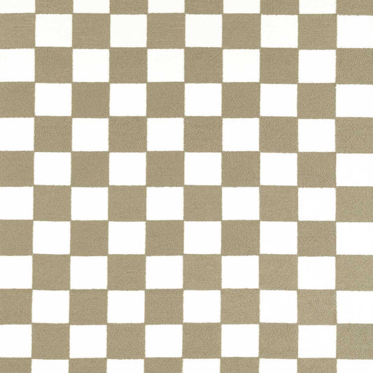 HARLEQUIN Blenets Check Fabric Geometric Limestone   - HHHD134186