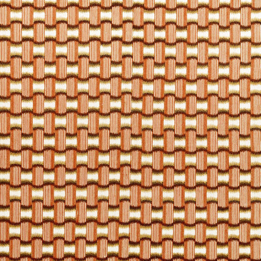 HARLEQUIN Ikigai Fabric Geometric Terracotta   - HHHD134195