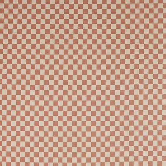 HARLEQUIN Blenets Check Mini Fabric Geometric Terracotta   - HHHU134226