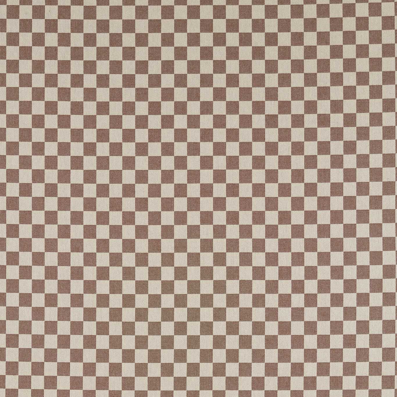 HARLEQUIN Blenets Check Mini Fabric Geometric Chocolate   - HHHU134227