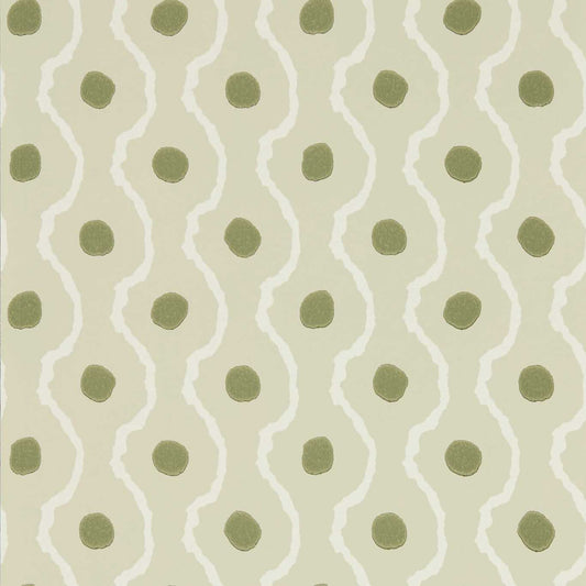 HARLEQUIN Connor Wallpaper Abstract , Graphic Neptune Green,Matcha  Surflex-Printed Wallpaper - HHHW113158
