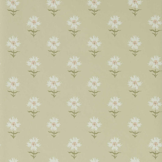 HARLEQUIN Fellcroft Wallpaper Contemporary, Floral Neptune Green  Surflex-Printed Wallpaper - HHHW113162