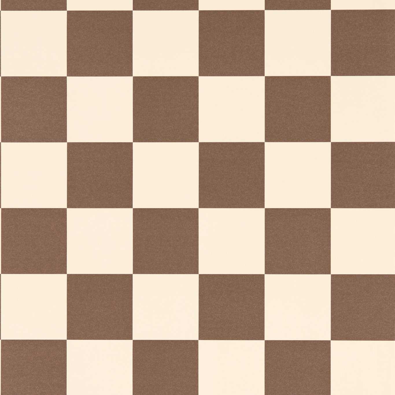 HARLEQUIN Blenets Check Wallpaper Checks Chocolate  Flexo-Printed Wallpaper - HHHW113170