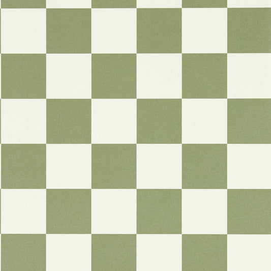 HARLEQUIN Blenets Check Wallpaper Checks Matcha  Flexo-Printed Wallpaper - HHHW113171