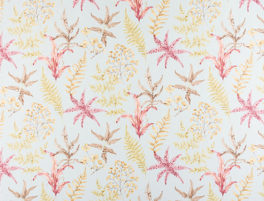 SCALAMANDRE OUTLET  FABRIC WETHERSFIELD FERN  FABRIC AQUA BERRY   - HH 00023803 NEW SKU # HH38030002