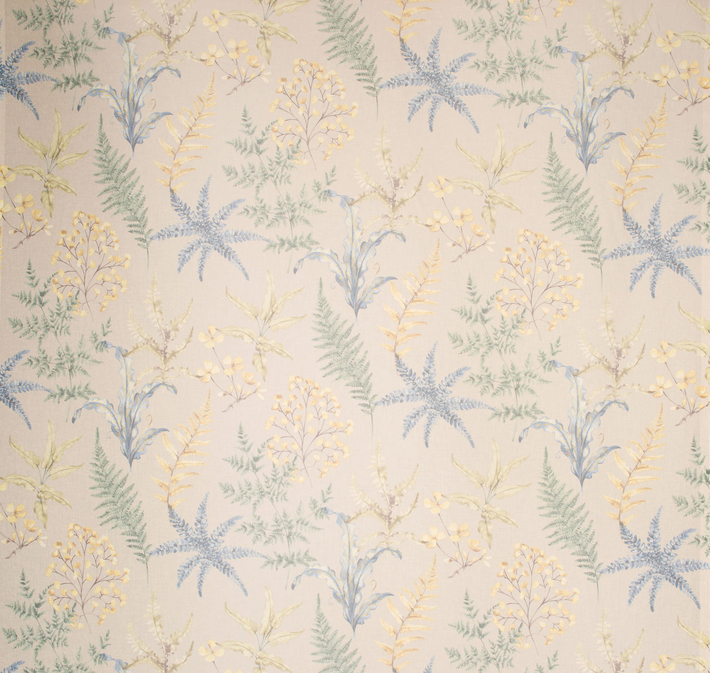 SCALAMANDRE OUTLET  FABRIC WOODBURY SHEER  FABRIC KHAKI BLUE   - HH 0003S803 NEW SKU # HHS8030003