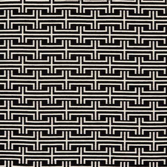 JF Fabrics Crypton Home HICKEN 99 Fabric Traditional,Transitional,Contemporary,Geometric Black  Chenille,Texture - 5908599 J7151