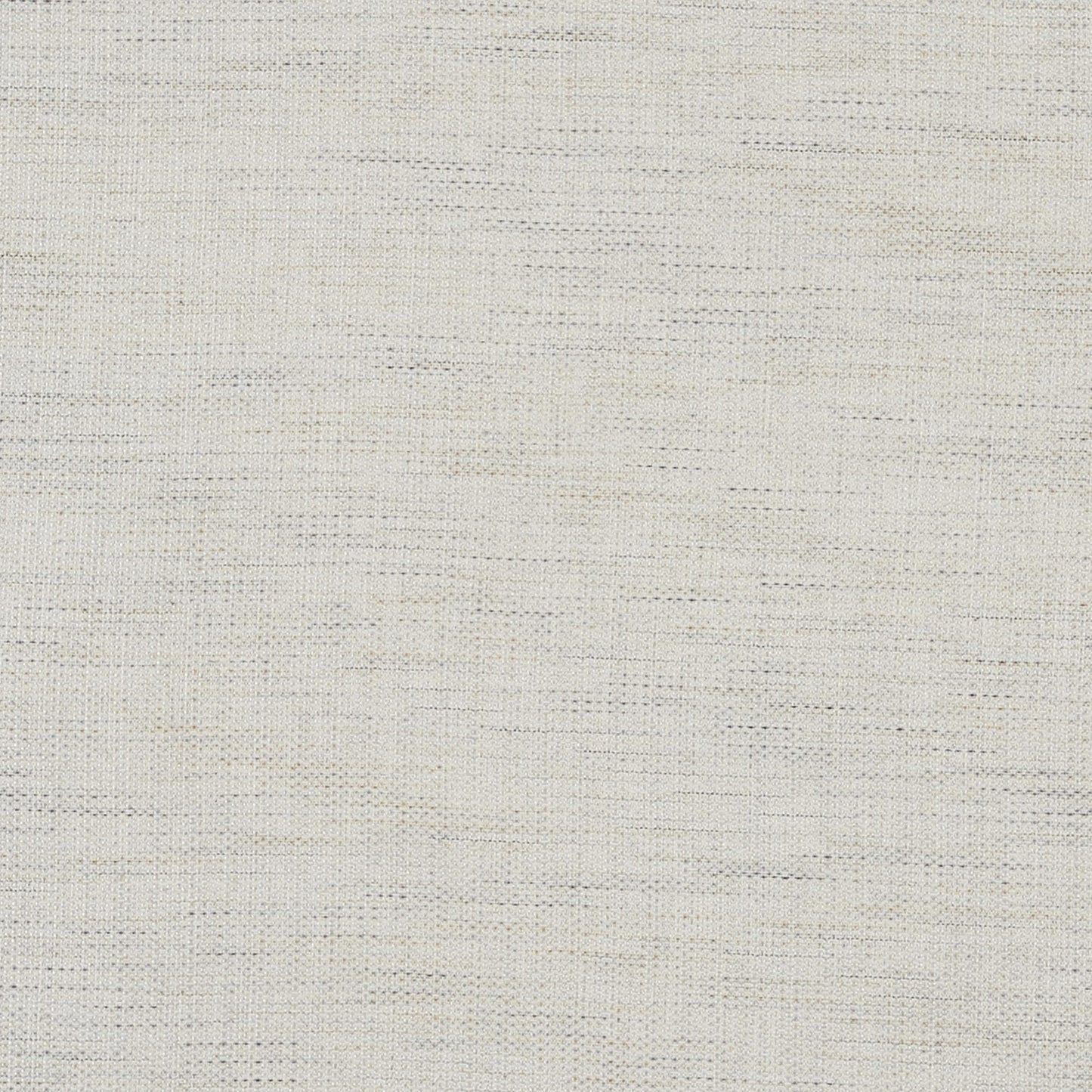 White and grey woven jacquard fabric texture with subtle specks and neutral tones.