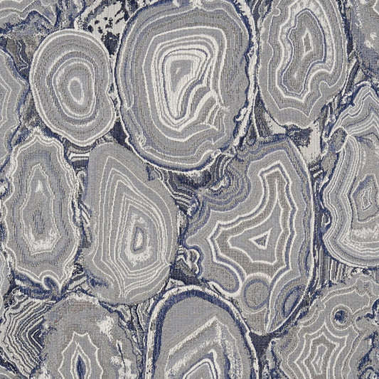 JF Fabrics Crypton Home HILDEGARD 68 Fabric Traditional,Transitional,Contemporary,Geometric Blue  Jacquard - 5728668 J6831