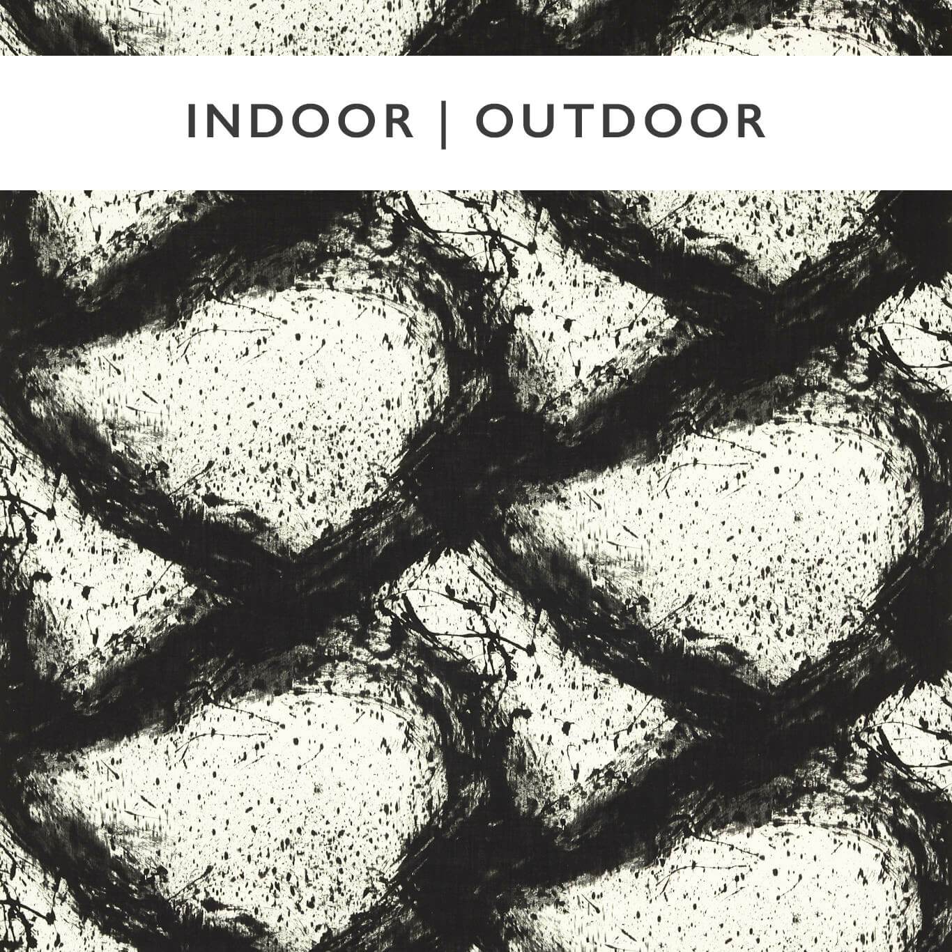 HARLEQUIN Enigmatic Fabric Abstract , Graphic Black Earth,First Light   - HIOP121217