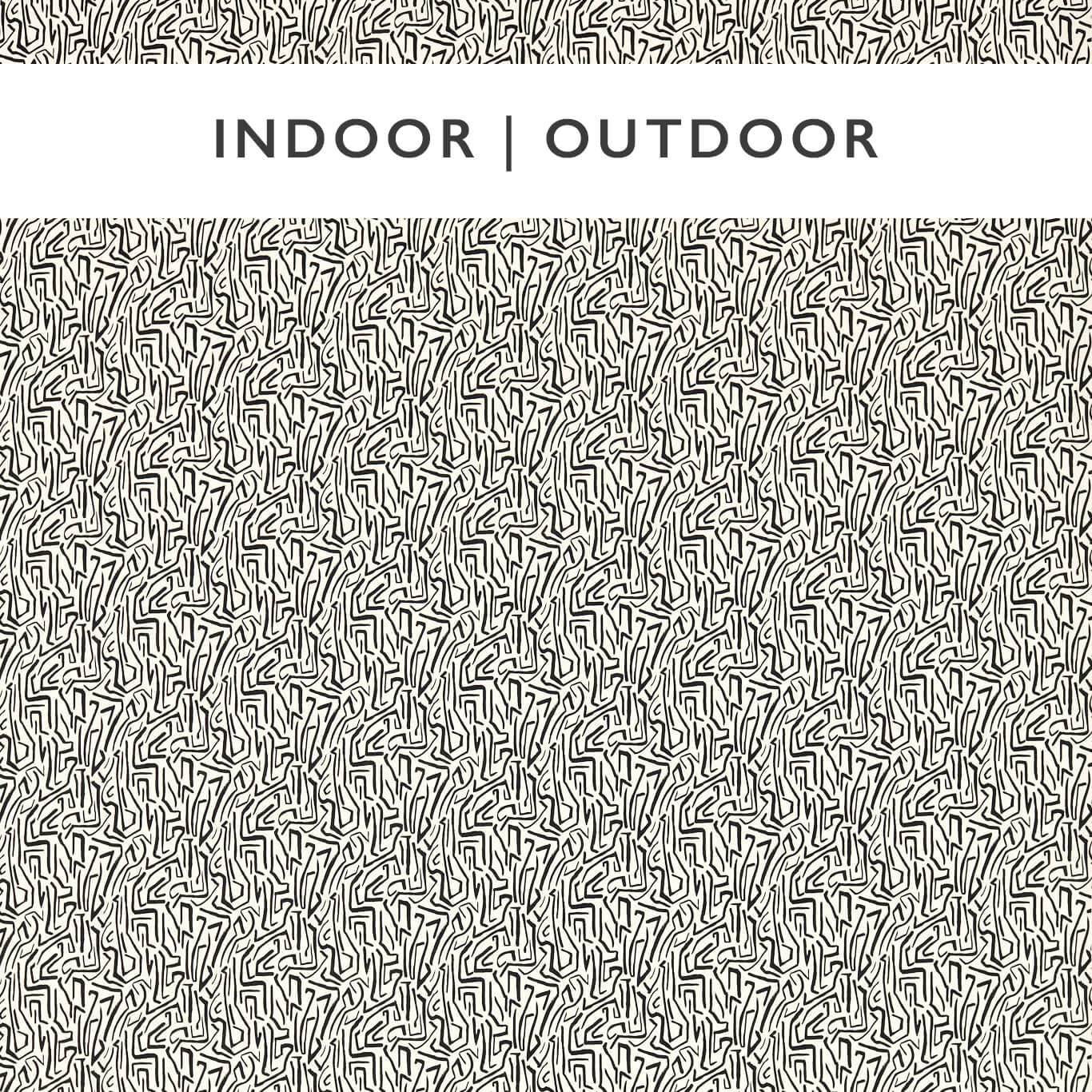 HARLEQUIN Mini Melodic Fabric Geometric Black Earth,Origami   - HIOP121218