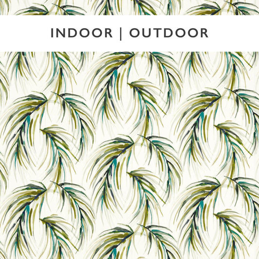 HARLEQUIN Alvaro Fabric Leaves , Trees Lime,Palm,Palm   - HIOP121219