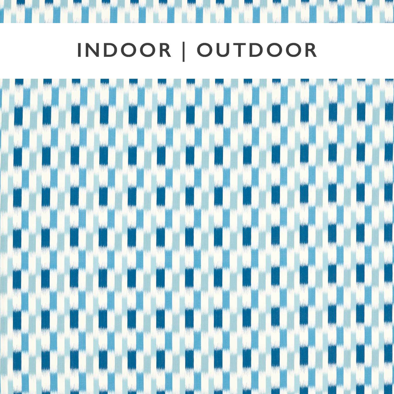 HARLEQUIN Utto Fabric Geometric Indigo,Azul   - HIOP121222