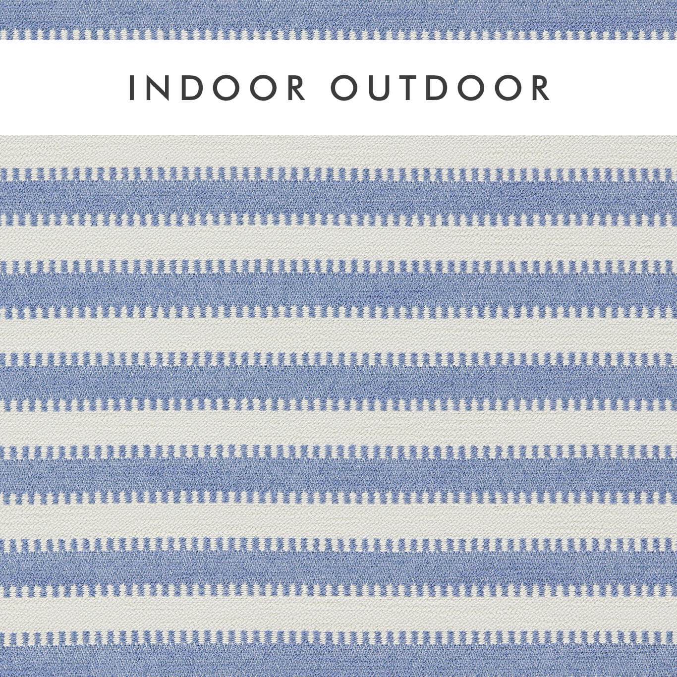 HARLEQUIN Ocala Stripe Fabric Stripes Iris,Chalk   - HIOT134522