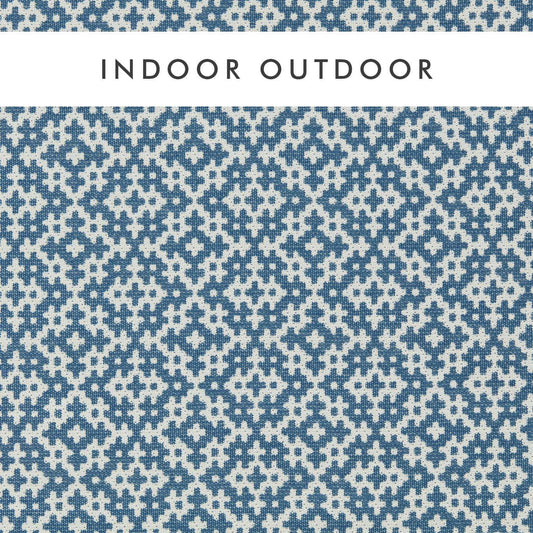 HARLEQUIN Liora Fabric Spots Indigo,Chalk   - HIOT134531
