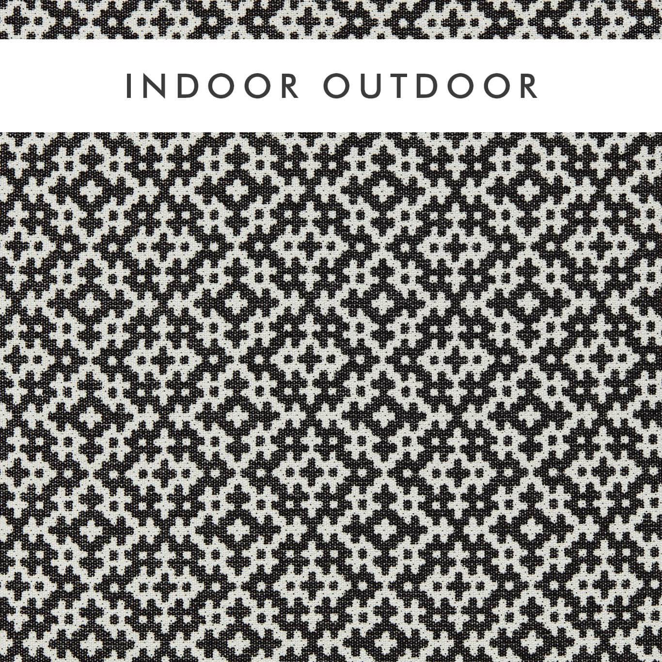 HARLEQUIN Liora Fabric Spots Black Earth,Chalk   - HIOT134532