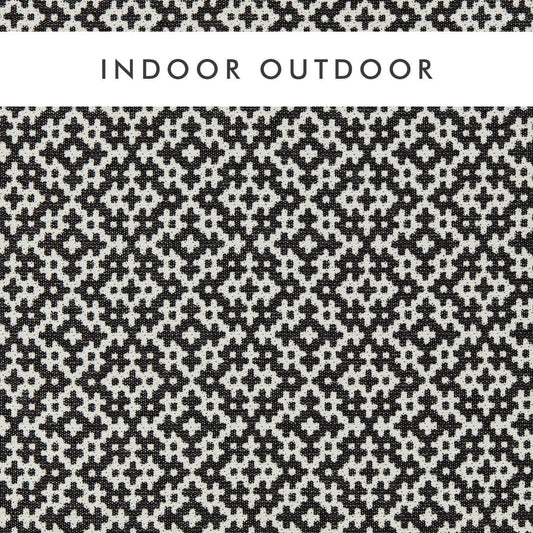 HARLEQUIN Liora Fabric Spots Black Earth,Chalk   - HIOT134532