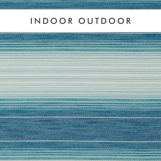 HARLEQUIN Amaris Fabric Stripes Indigo,Aqua   - HIOT134535