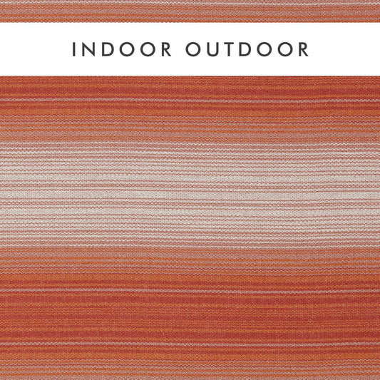 HARLEQUIN Amaris Fabric Stripes Clementine,Rhubarb   - HIOT134537