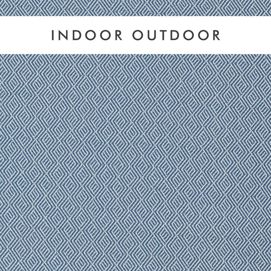 HARLEQUIN Nalani Fabric Geometric Indigo,Chalk   - HIOT134538