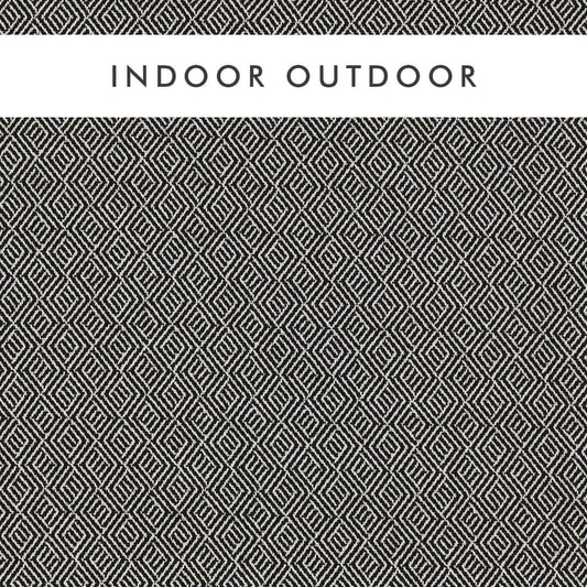 HARLEQUIN Nalani Fabric Geometric Black Earth,Chalk   - HIOT134542