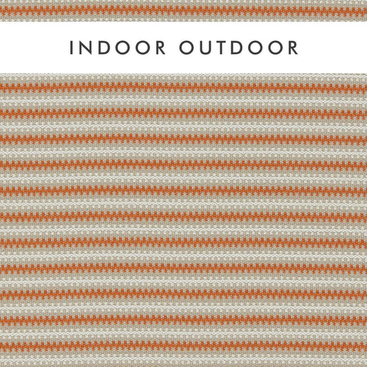 HARLEQUIN Tamar Fabric Stripes Clementine,Mineral,Chalk   - HIOT134546