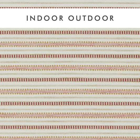 HARLEQUIN Cove Fabric Stripes Rhubarb,Nectar   - HIOT134549