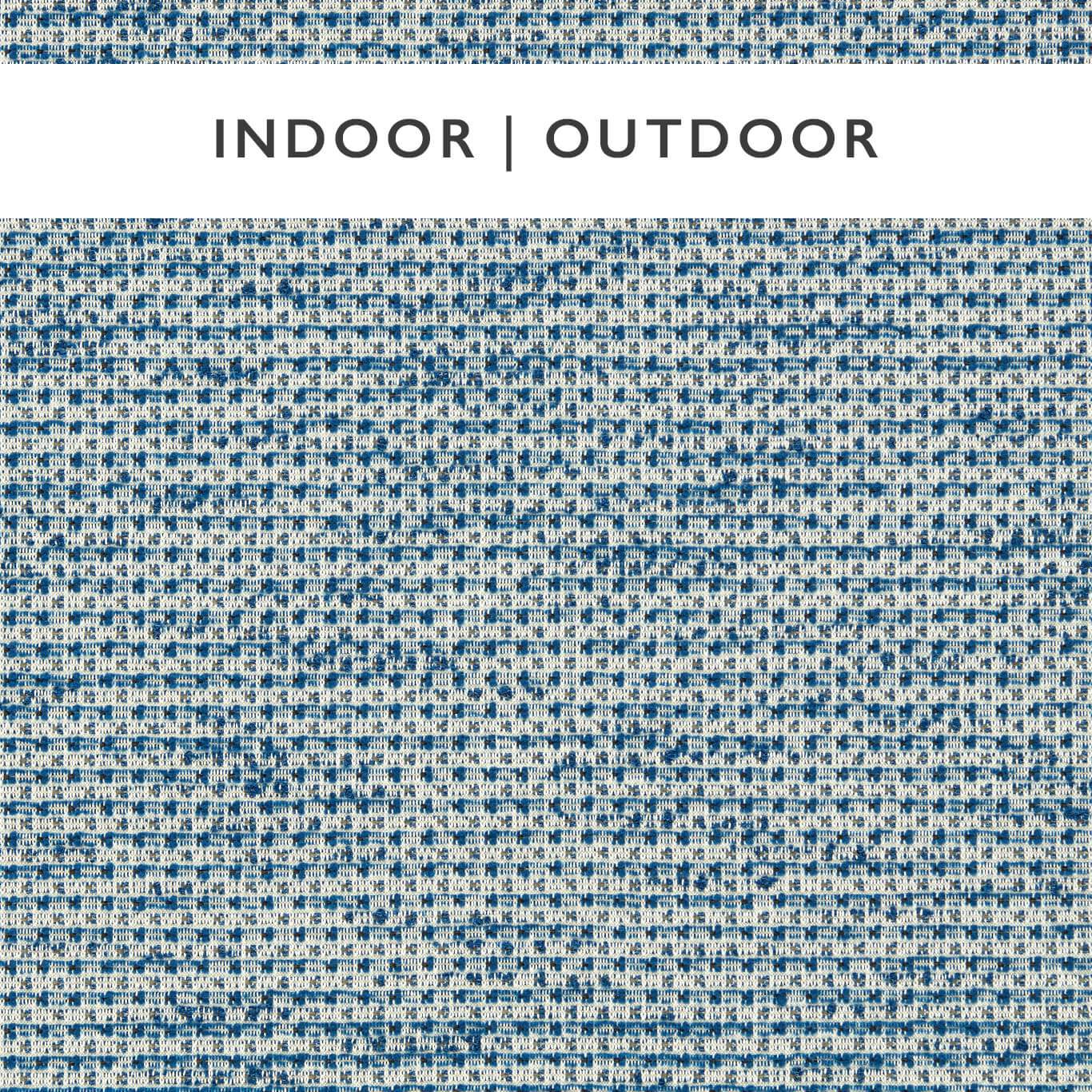 HARLEQUIN Aelius Fabric Geometric Indigo,Ivory   - HIOW134121