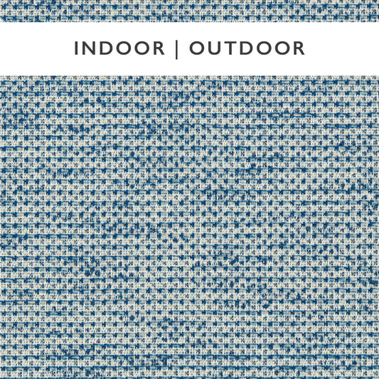 HARLEQUIN Aelius Fabric Geometric Indigo,Ivory   - HIOW134121