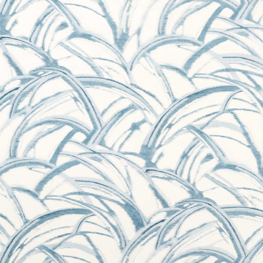 HARLEQUIN Kimono Fabric Abstract , Graphic Sky,Indigo   - HKAF121270