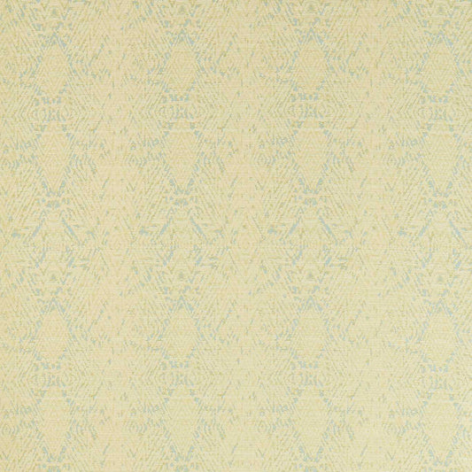 HARLEQUIN Hansha Fabric Abstract , Graphic Buttermilk,Sky   - HKAF134573
