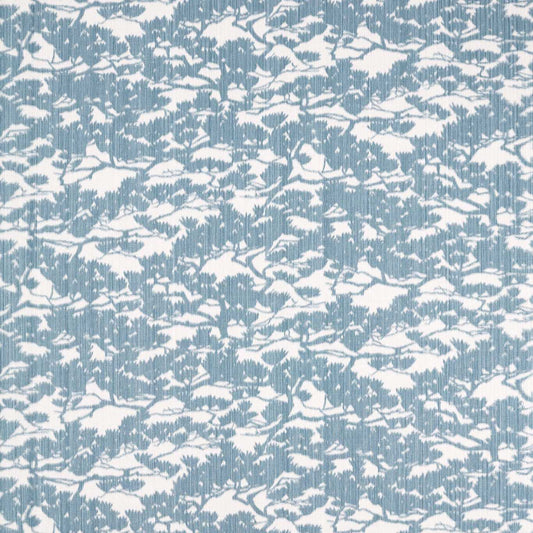 HARLEQUIN Kengai Fabric Leaves , Trees Denim   - HKAF134587