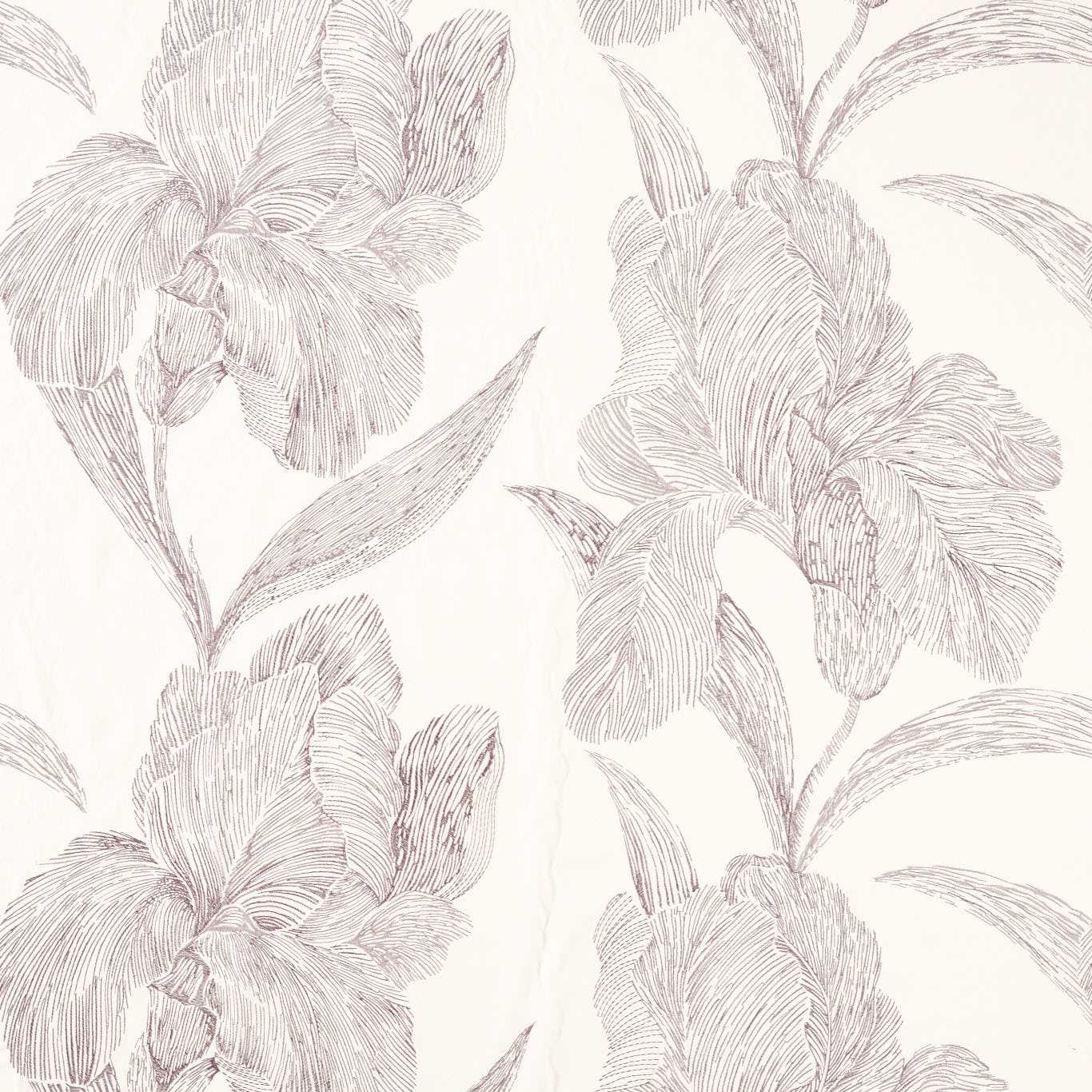 HARLEQUIN Onsen Fabric Leaves , Trees Lilac   - HKAF134593