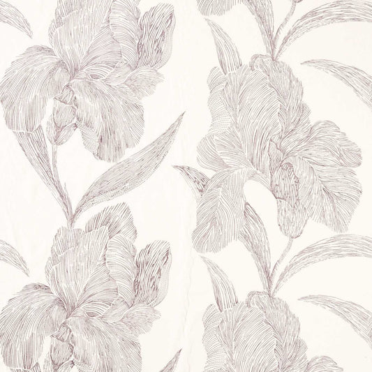 HARLEQUIN Onsen Fabric Leaves , Trees Lilac   - HKAF134593