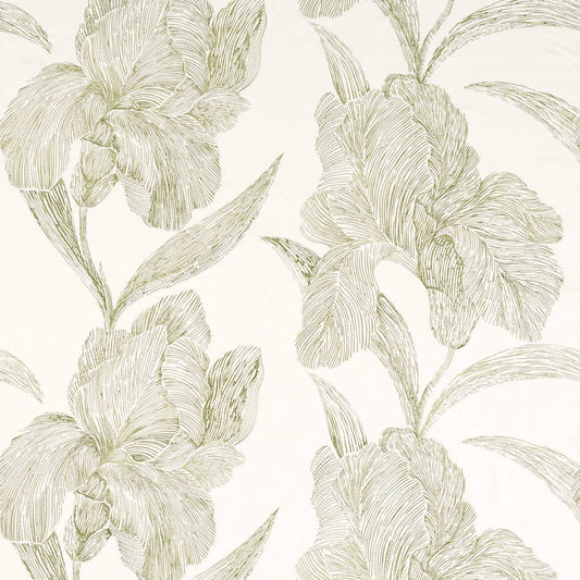 HARLEQUIN Onsen Fabric Leaves , Trees Sage Green   - HKAF134594