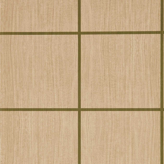HARLEQUIN Wood Blocks Wallpaper Plains , Textures Pine,Forest Gloss  Rotary/Gravure Wide Width - HKAW113201