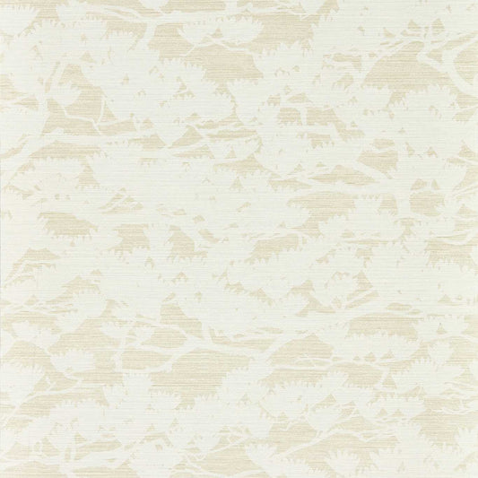 HARLEQUIN Kengai Wallpaper Leaves , Trees Pearl,Parchment  Gravure - Wide Width - HKAW113204