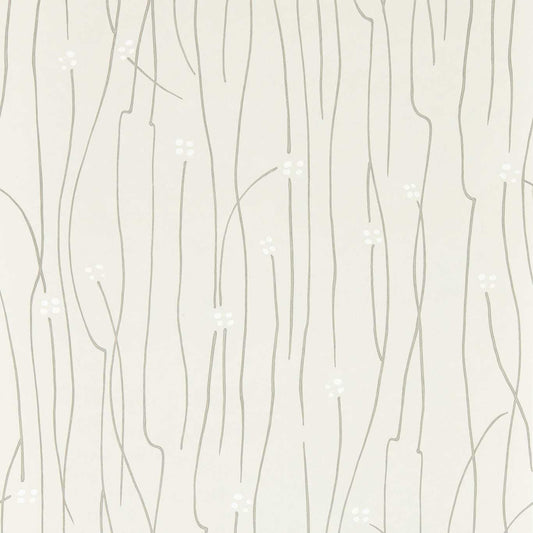 HARLEQUIN Eizou Wallpaper Abstract , Graphic Silver, Frost, Chalk  Digital Printed Wallpaper - HKAW113216