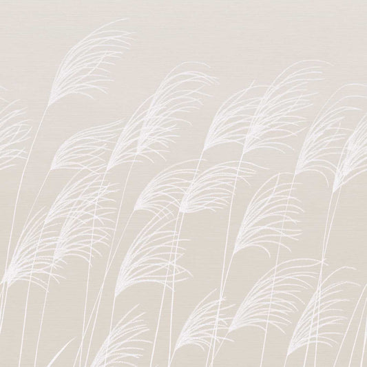 HARLEQUIN Miscanthus Wallpaper Leaves , Trees Parchment,Frost  Gravure - Wide Width - HKAW113231