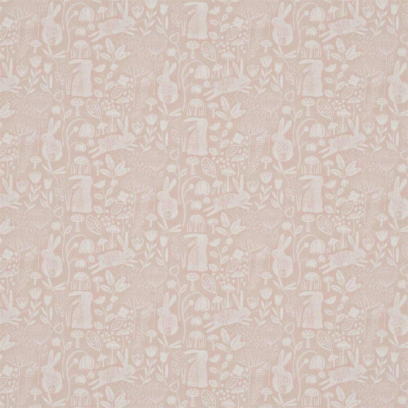 HARLEQUIN Into The Meadow Fabric Animals Powder   - HLTF120936