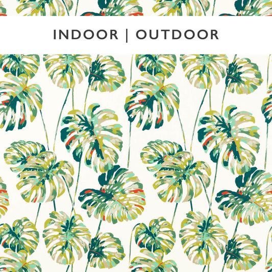 HARLEQUIN Kelpa Fabric Floral ,Botanical Emerald   - HLUM121047