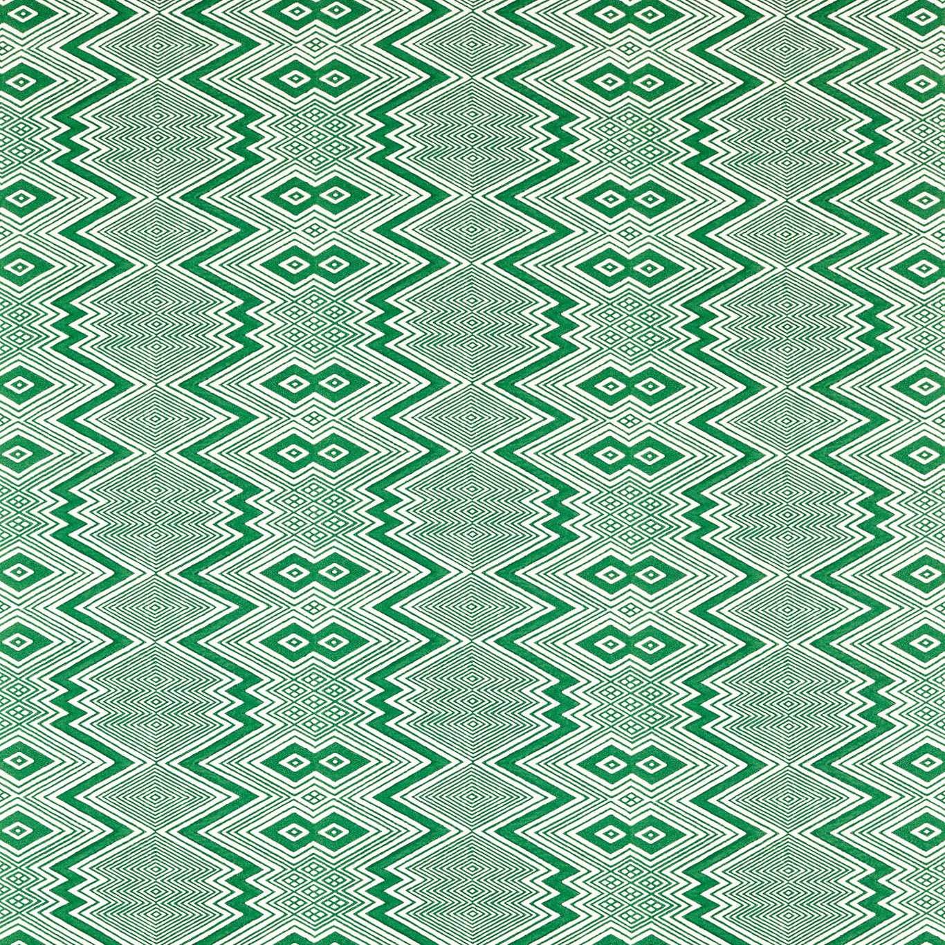 HARLEQUIN OUTLET Ankara Fabric Abstract , Graphic Emerald   - HLUM121058